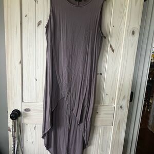 G by Giuliana Asymmetrical Sleeveless Dress in Mauve